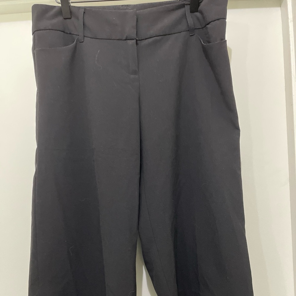 Poetry Clothing black capris. Size Large